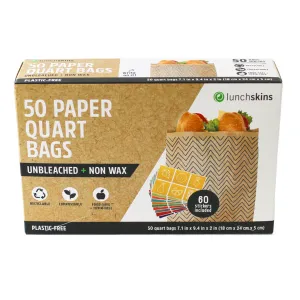 Paper XL Sandwich Bags - Chevron
