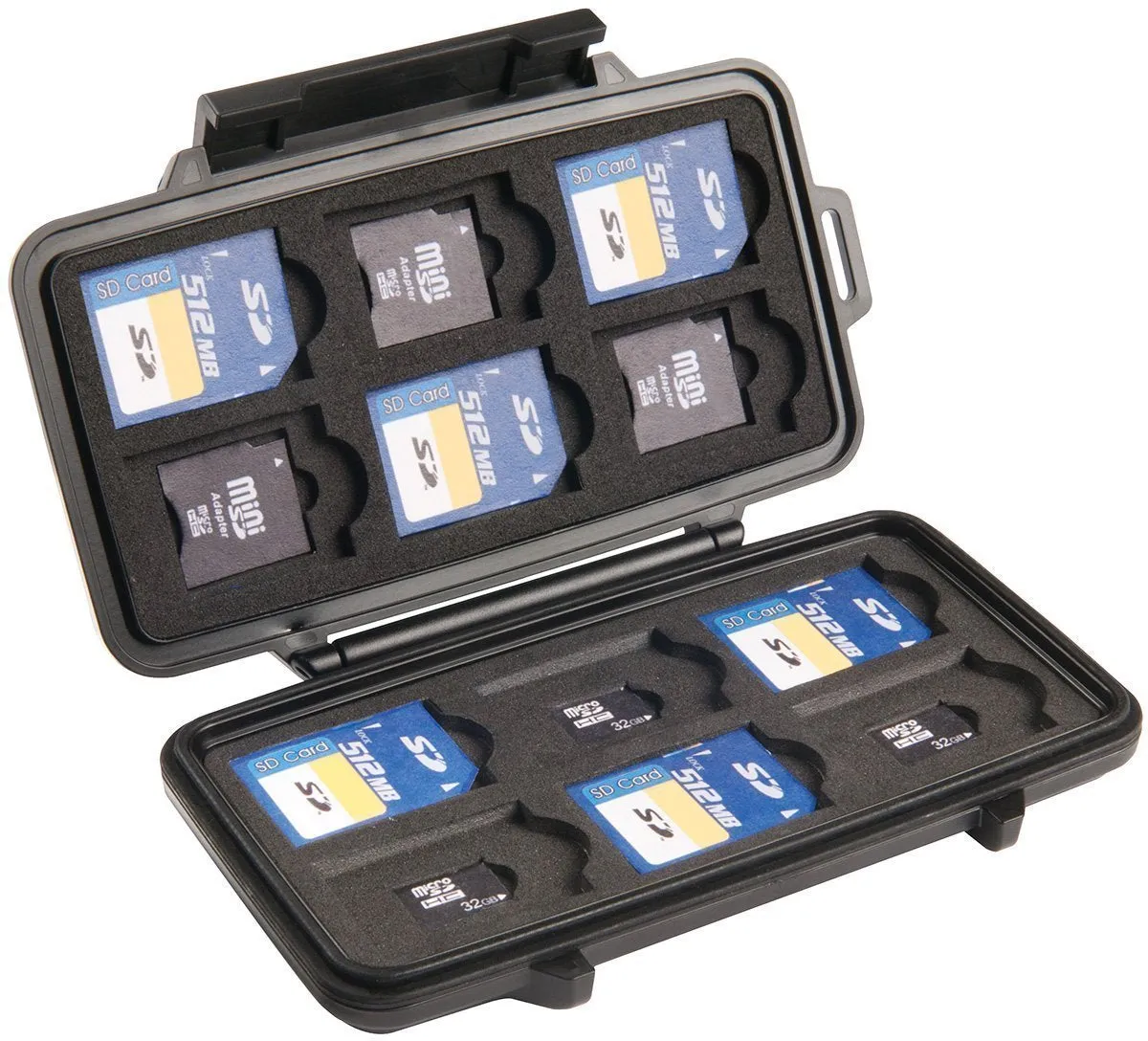 Pelican 0915 Micro Memory Card Case SD and SD Mini