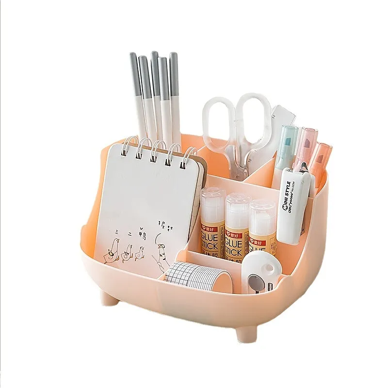 Pig-Shaped Pen Holder for Boys' Desk Organization