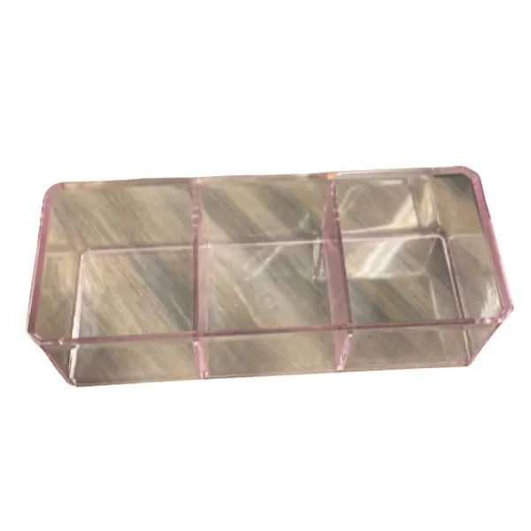 Pink Acrylic Drawer Inserts