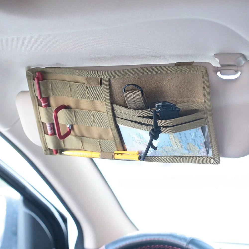 Recon GS2 Universal MOLLE Car Visor tactical organiser
