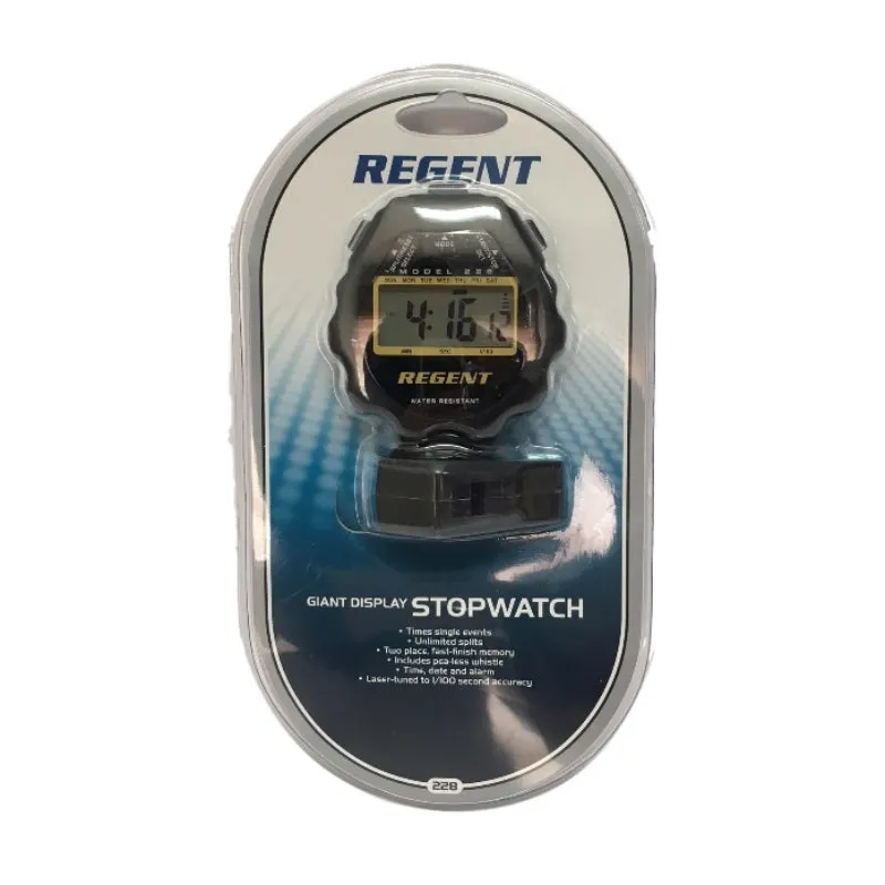 Regent Giant Display Stopwatch with Whistle