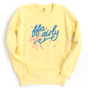 Rope Bow FFA Girly Crewneck (S-3XL) - Multiple Colors!