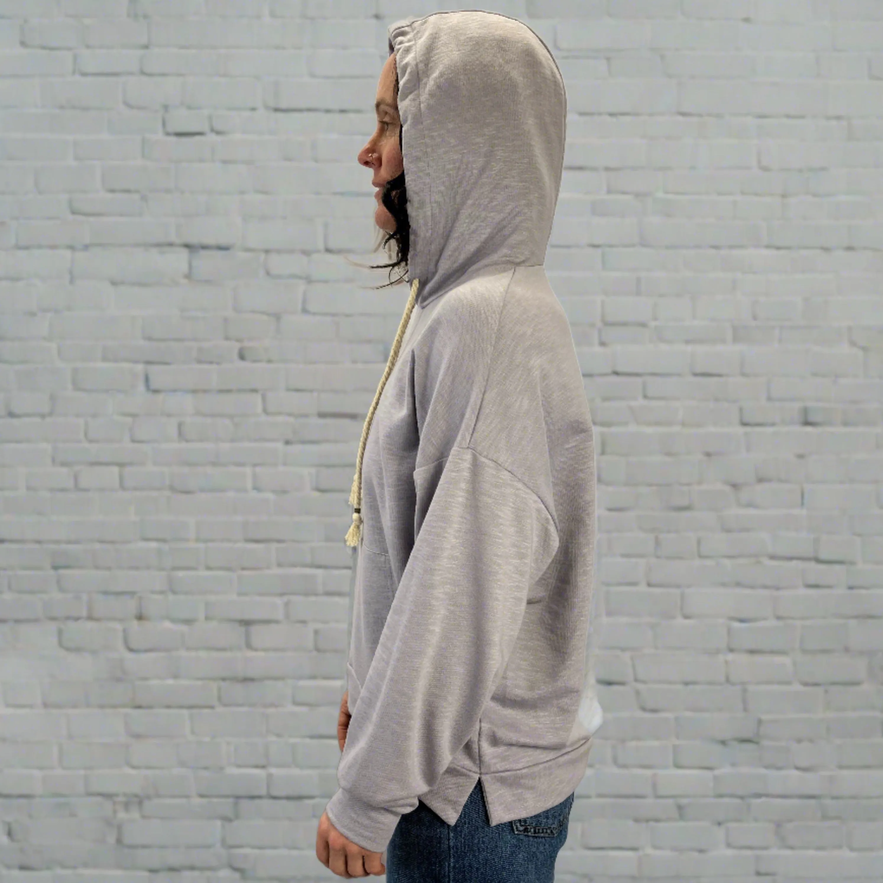Sea Breeze Hoodie-Lilac