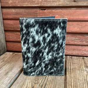 Small Notepad Cover - Black & White w/ No Embossed