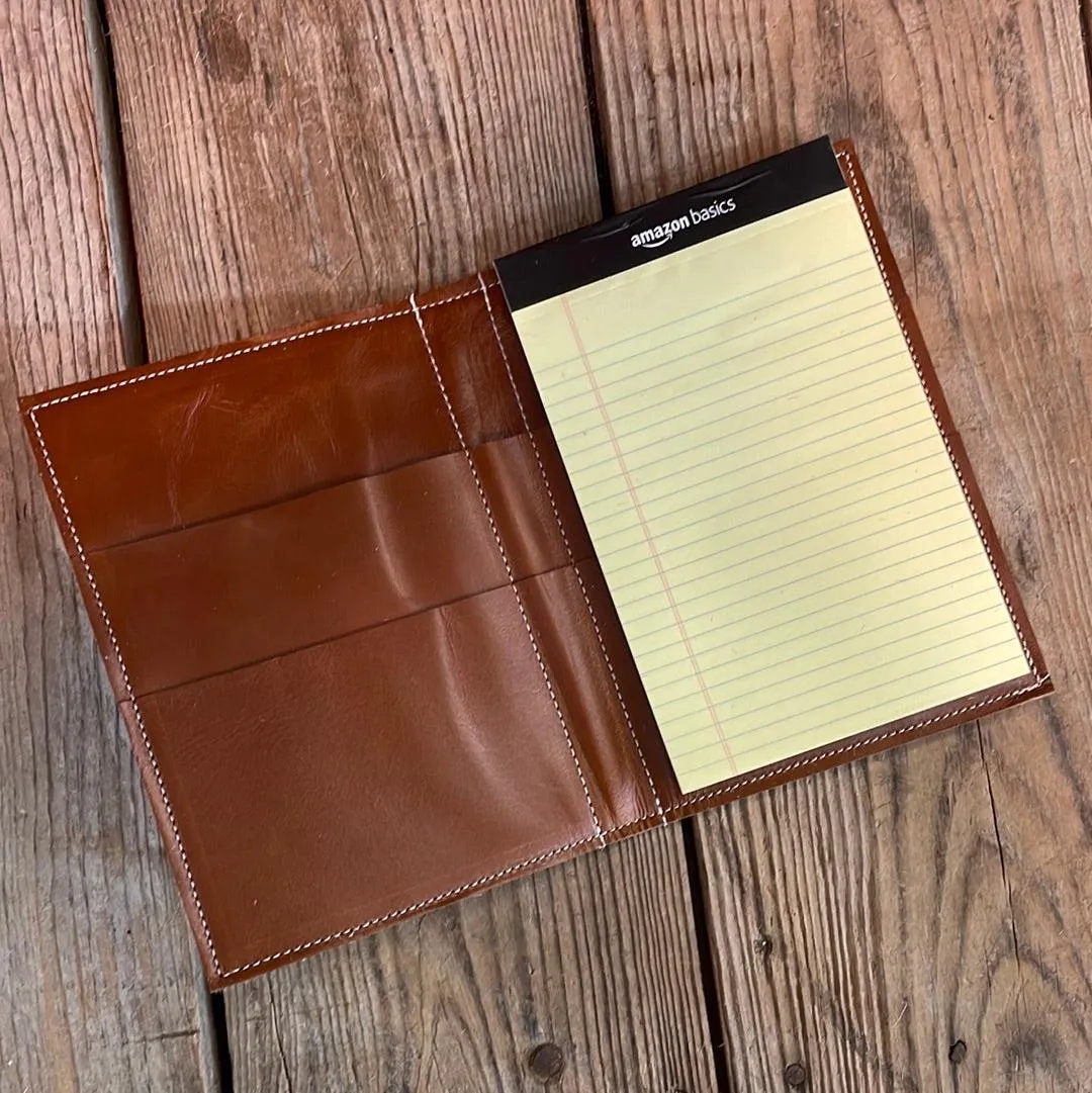 Small Notepad Cover - Longhorn w/ No Embossed