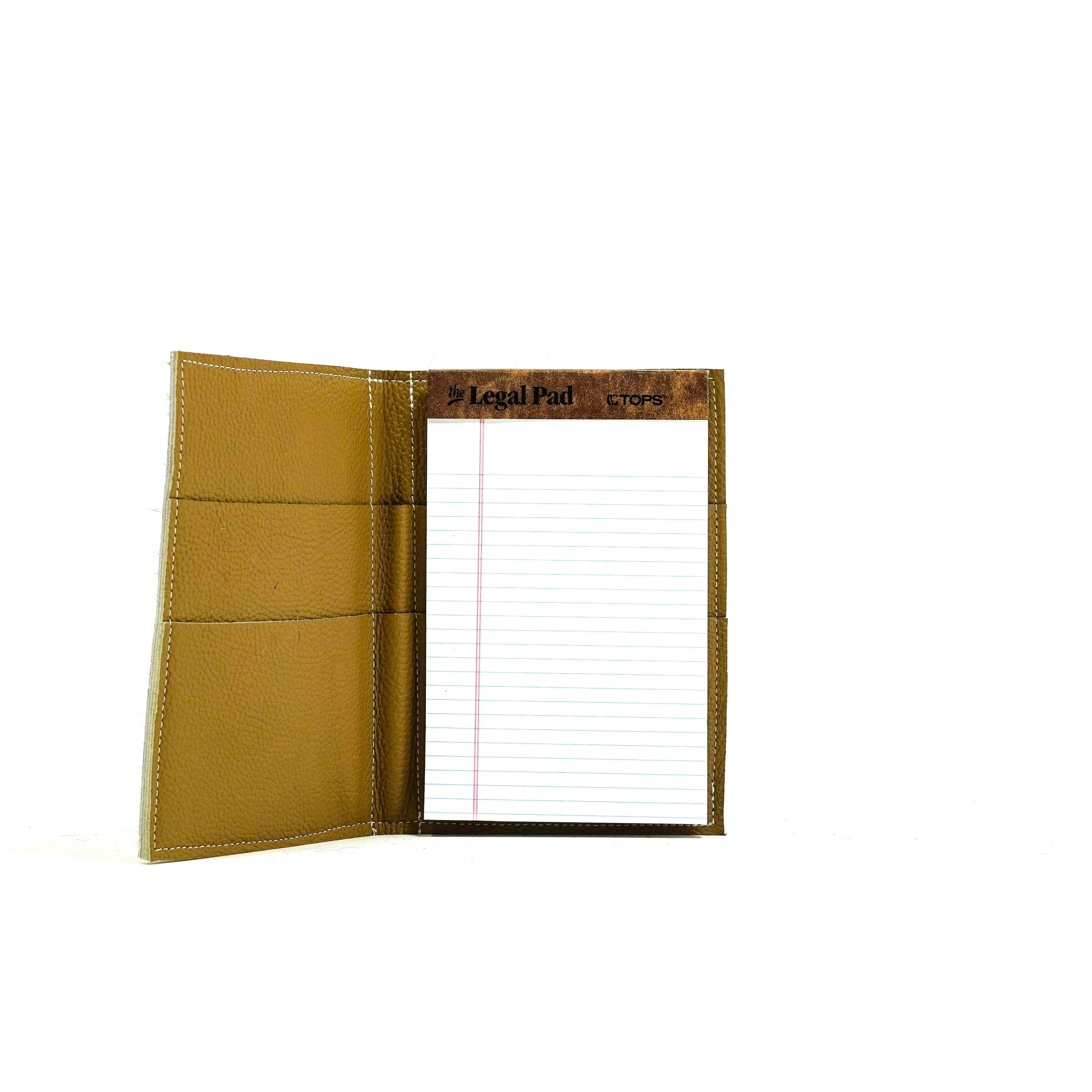 Small Notepad Cover - Tricolor w/ Turquoise Brands
