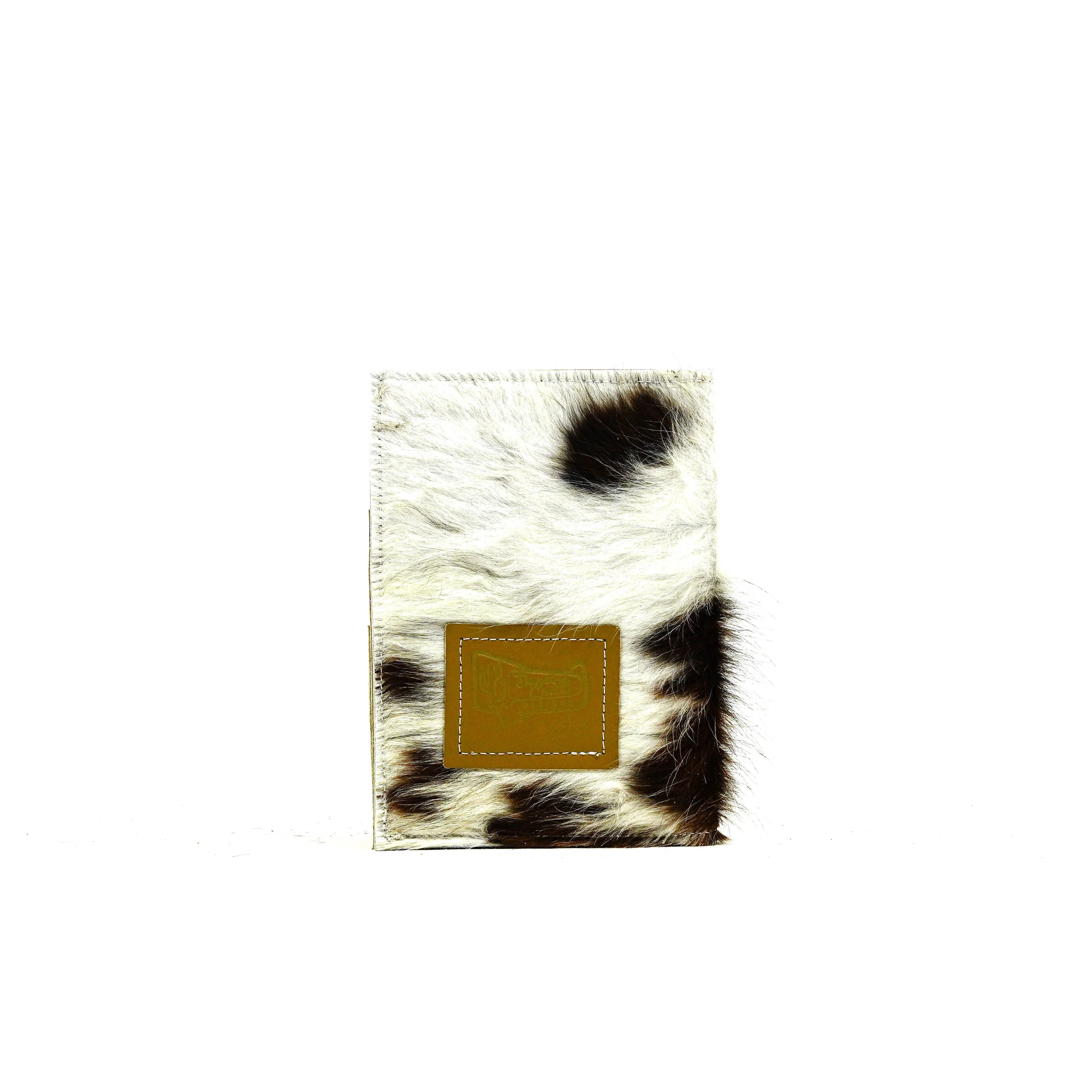 Small Notepad Cover - Tricolor w/ Turquoise Brands