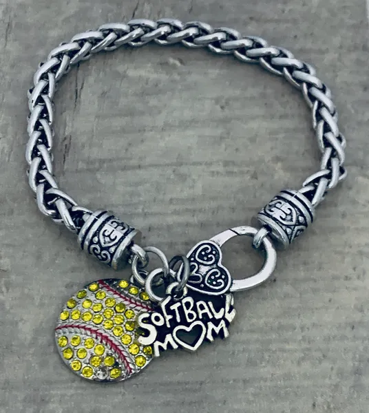 Softball Mom Rope Bracelet
