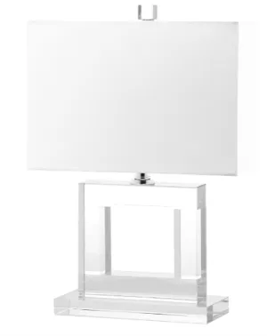 Square Crystal Bedroom Lamp