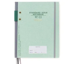 Standard Issue Project Notebook #3 - Green