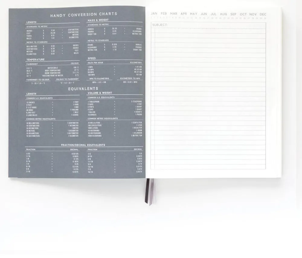 Standard Issue Project Notebook #3 - Green