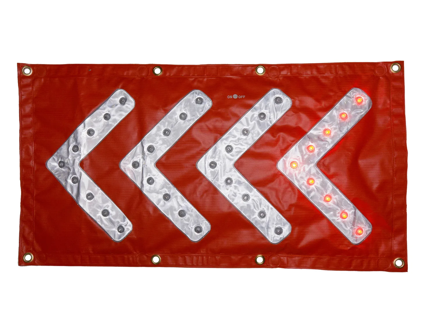 Star Plastic Reflective LED Directional Signage