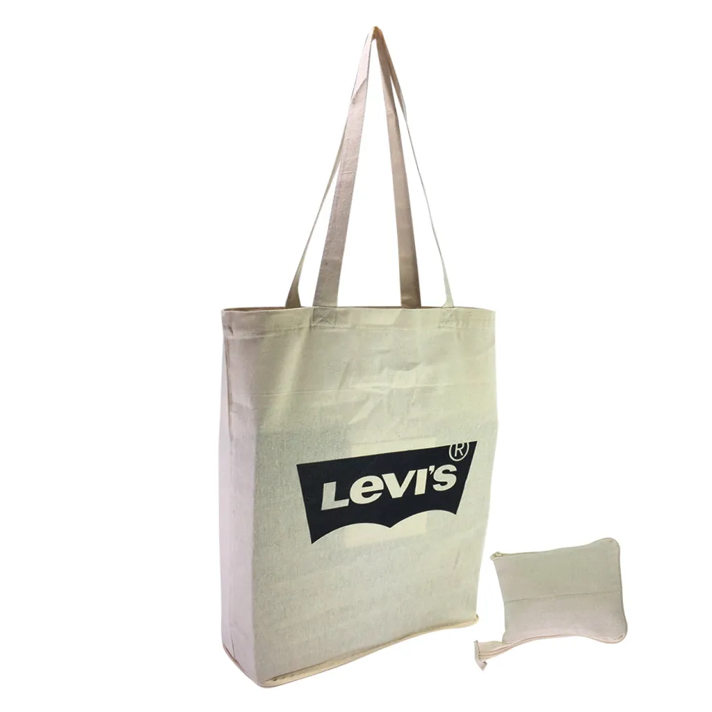 Stock Calico Fold Up Bag(SCB-23D)
