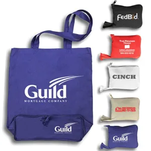 Stock Calico Fold Up Bag(SCB-23D)