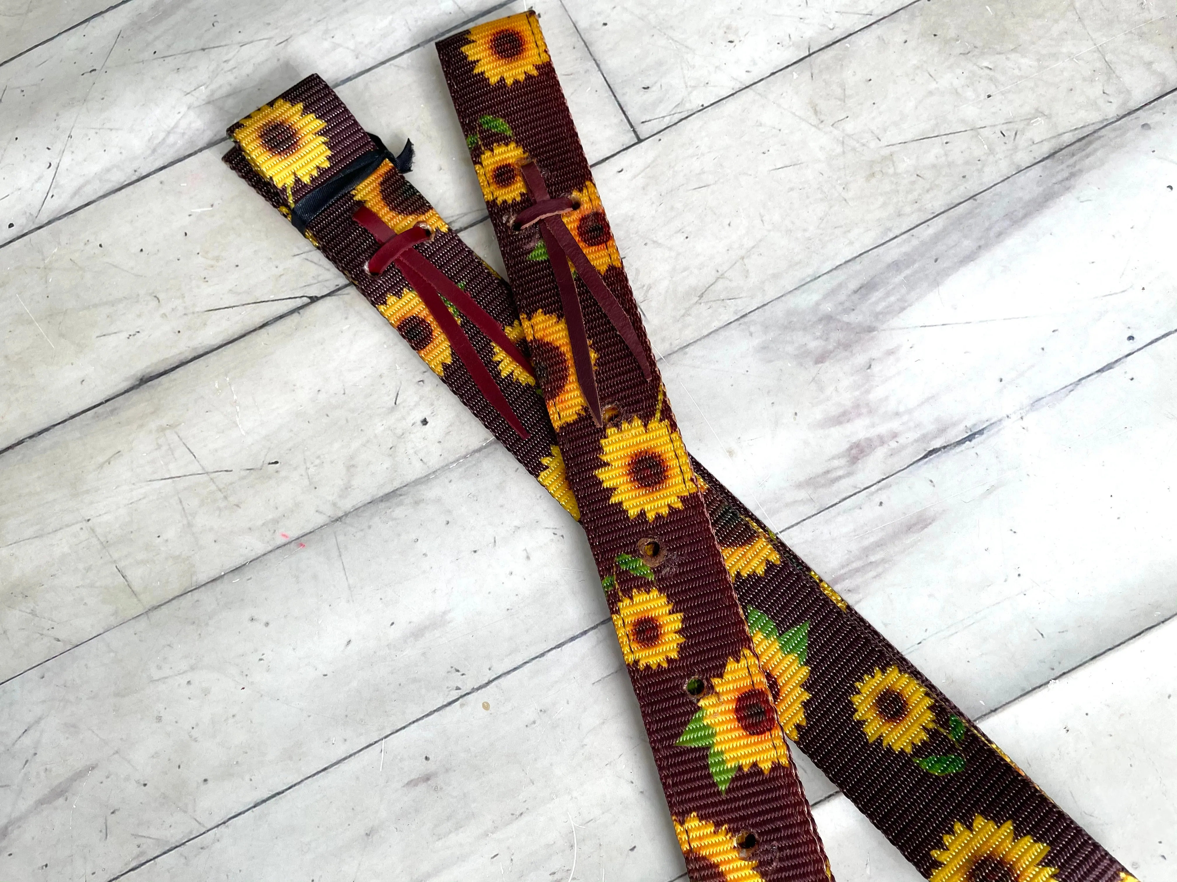 Sunflower Cinch Strap Set