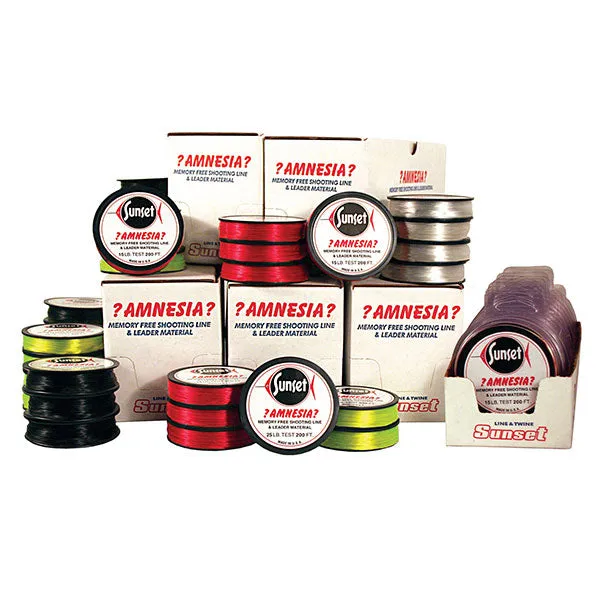 Sunset Amnesia Memory Free Monofilament Trace | 15lb / 6.8kg 100m