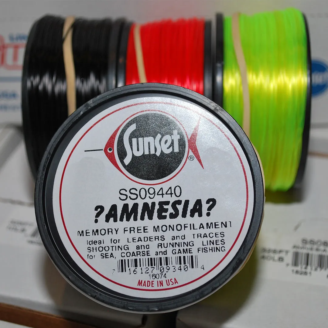 Sunset Amnesia Memory Free Monofilament Trace | 25lb / 11.3kg 100m