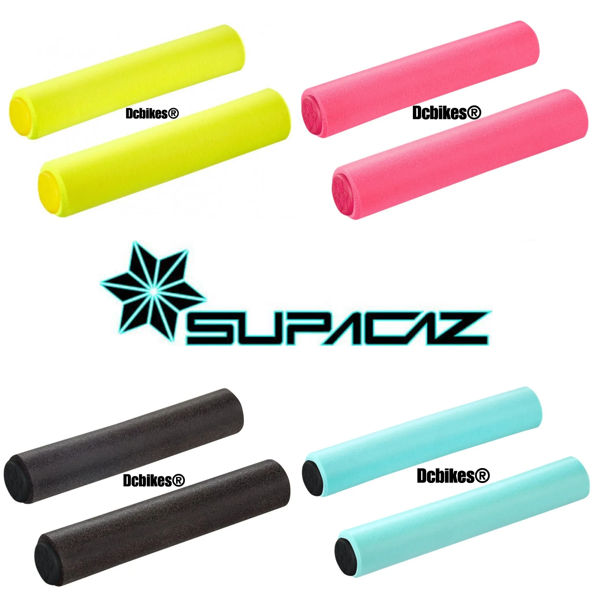 Supacaz MTB Siliconez XL Silp On Grips