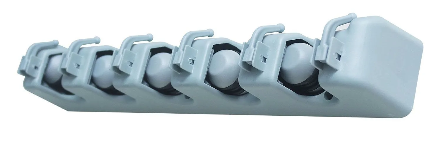 This Good Rate Mop and Broom Holder, Wall Mounted Garden Tool Storage Tool Rack Storage & Organization for Your Home, Closet, Garage and Shed (5Hole 6hanging)