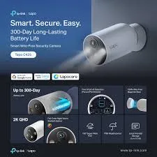 TP Link Tapo C425 Smart Wire-Free Security Camera