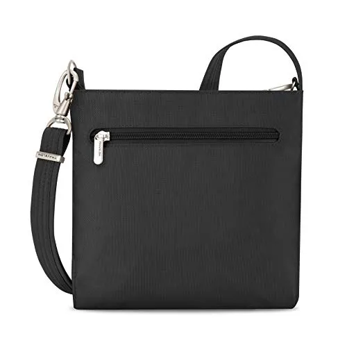 Travelon Anti-Theft Classic Mini Shoulder Bag, Black, One Size