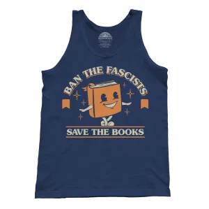 Unisex Ban The Fascists Save The Books Tank Top