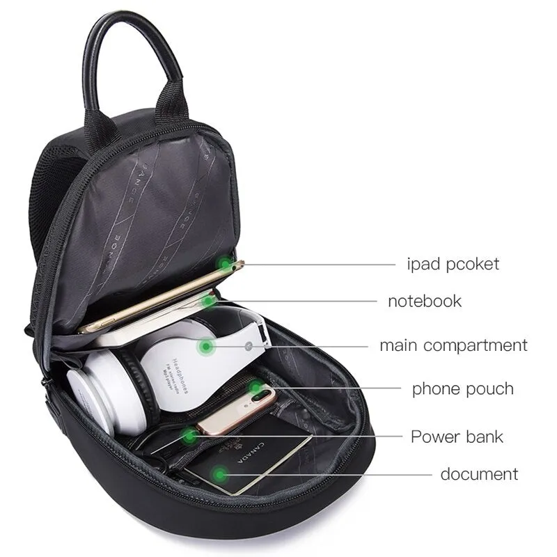 Unisex Trip Chest Messenger Bags Women