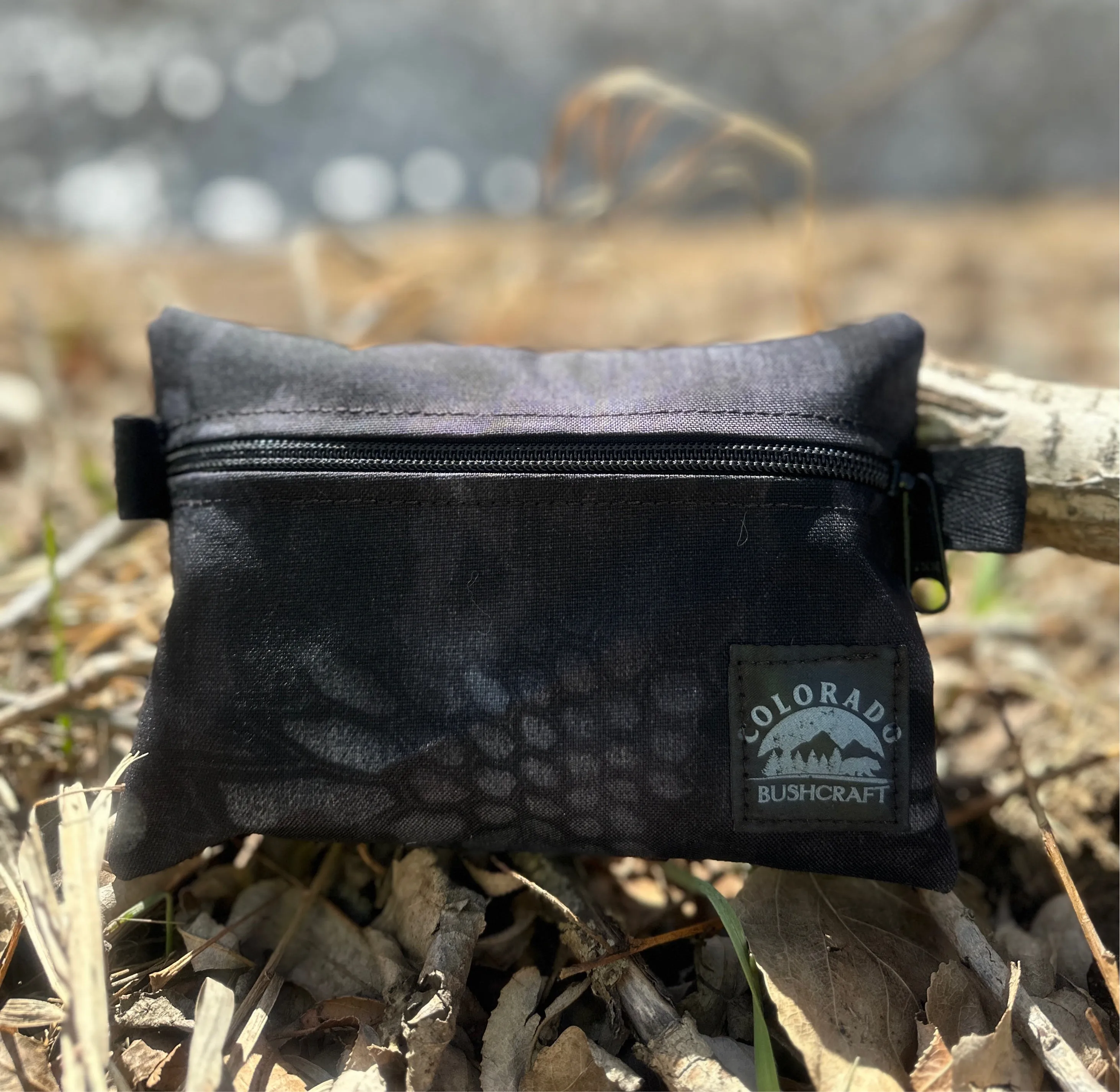USA Made Cordura 1000D Kryptek Typhon Camo Medium Traditional EDC Pouch Bushcraft Survival Camping Possibles Dopp Grooming