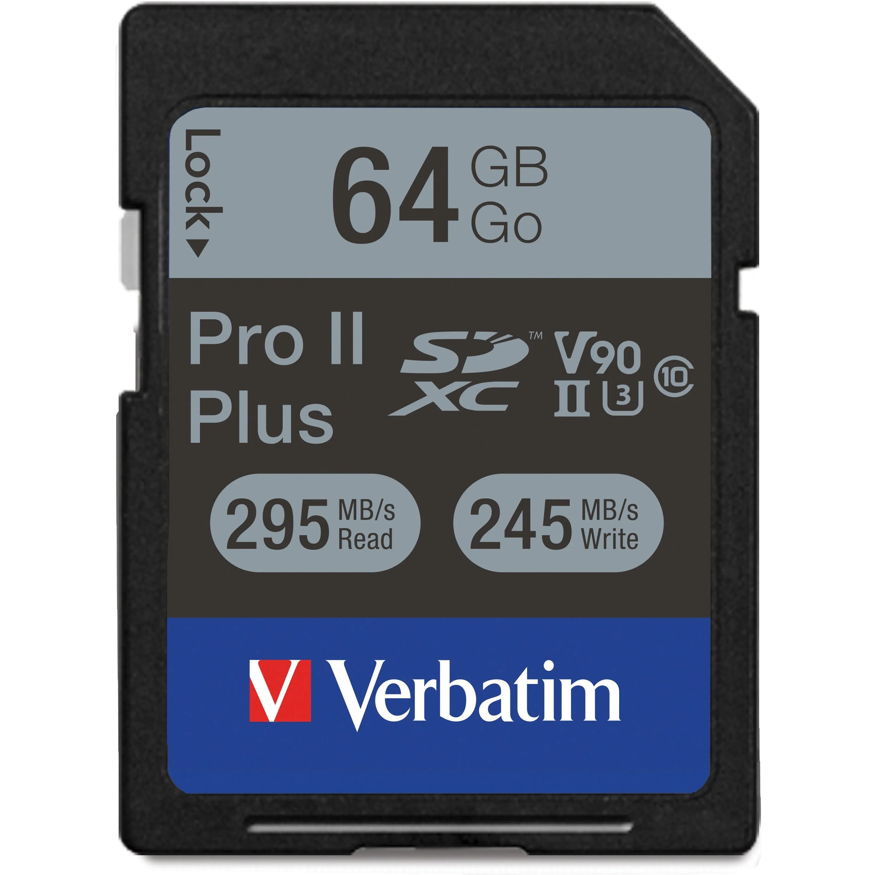 Verbatim Pro II Plus 64 GB SDXC