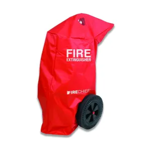 Weatherproof Cover For Dry Powder Mobile Trolley Fire Extinguisher