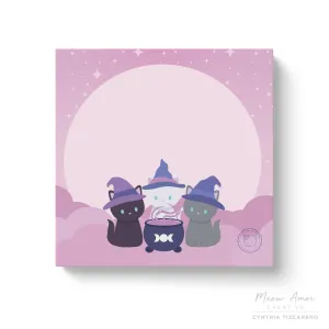 Witch Cat Sticky Notes