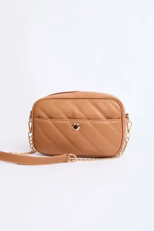 Women Bag Messenger Brown