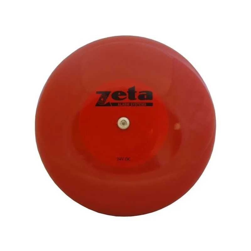 Zeta 6” Weatherproof Fire Alarm Bell 24V - ZT-BELL/6/WP