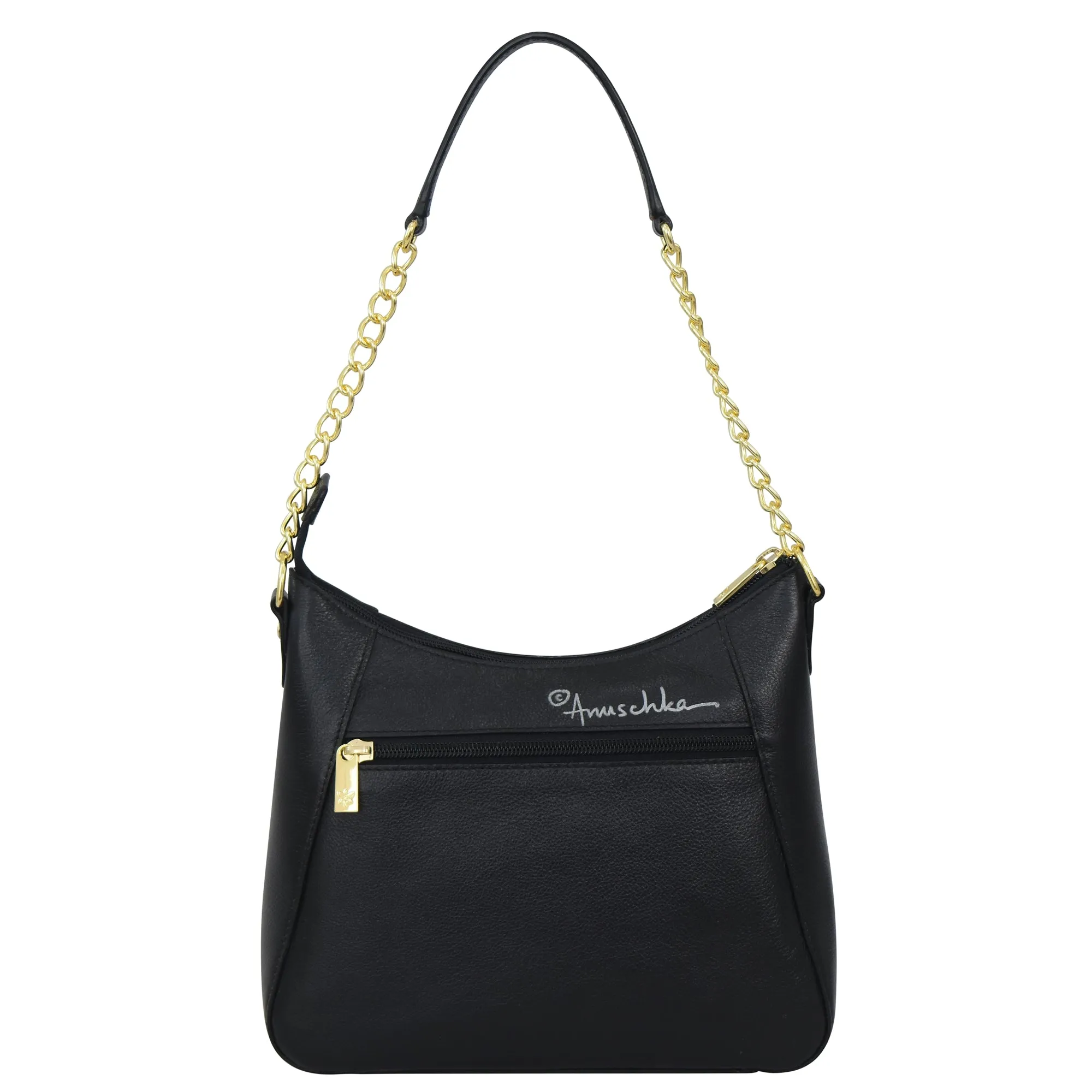 Zip-Top Shoulder Hobo - 709